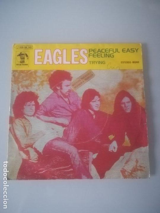 Discos de vinilo: EAGLES - PEACEFUL EASY FEELING (Single) - Foto 1