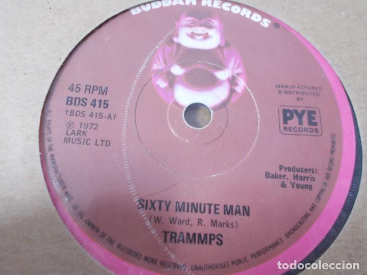 Discos de vinilo: THE TRAMMPS. SIXTY MINUTE MAN. SCRUB BOARD. - Foto 2