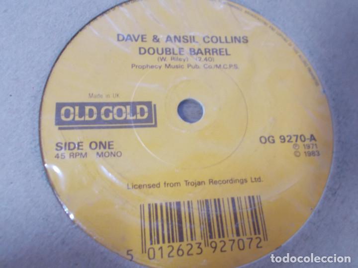 Discos de vinilo: DAVE & ANSIL COLLINS, DOUBLE BARREL. MONKEY SPANNER. - Foto 2