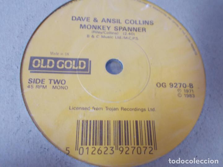 Discos de vinilo: DAVE & ANSIL COLLINS, DOUBLE BARREL. MONKEY SPANNER. - Foto 3