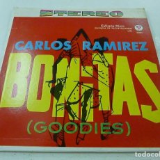 Discos de vinilo: CARLOS RAMIREZ-BONITAS(GOODIES )-LP-CALIENTE DISCO CD 1001 -N