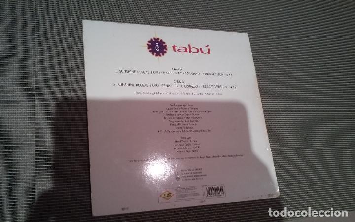 Discos de vinilo: Tab&uacute;-sunshine reggae.maxi - Foto 2
