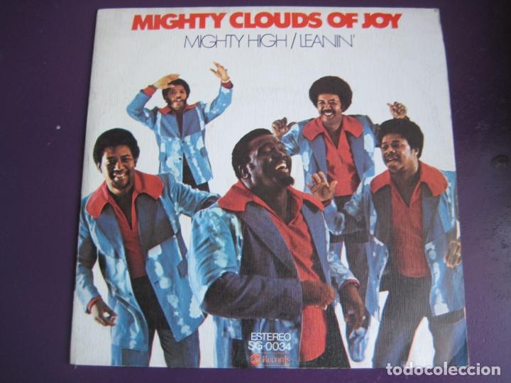 Discos de vinilo: Mighty Clouds Of Joy Sg ABC 1976 Mighty High / Leanin' - FUNK SOUL GOSPEL