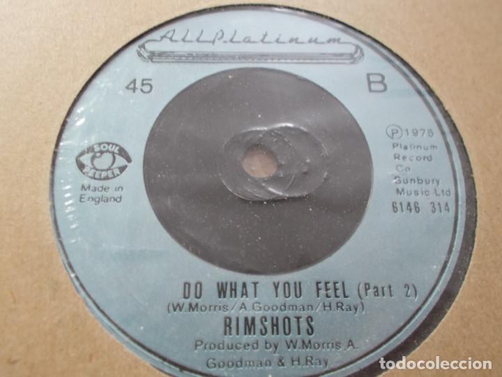 Discos de vinilo: RIMSHOTS, DO WHAT YOU FEEL. - Foto 3