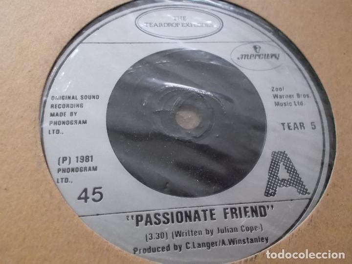 Discos de vinilo: THE TEARDROP EXPLODES PASSIONATE FRIEND. CHRIST VERSUS WARHOL. - Foto 2