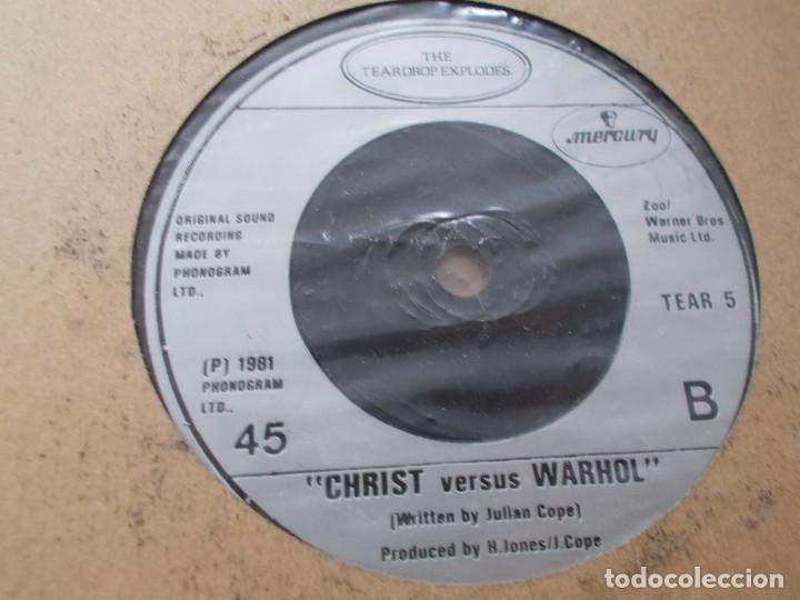 Discos de vinilo: THE TEARDROP EXPLODES PASSIONATE FRIEND. CHRIST VERSUS WARHOL. - Foto 3