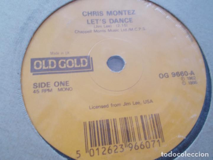 Discos de vinilo: CHRIS MONTEZ. LET&acute;S DANCE. YOU&acute;RE THE ONE. - Foto 3