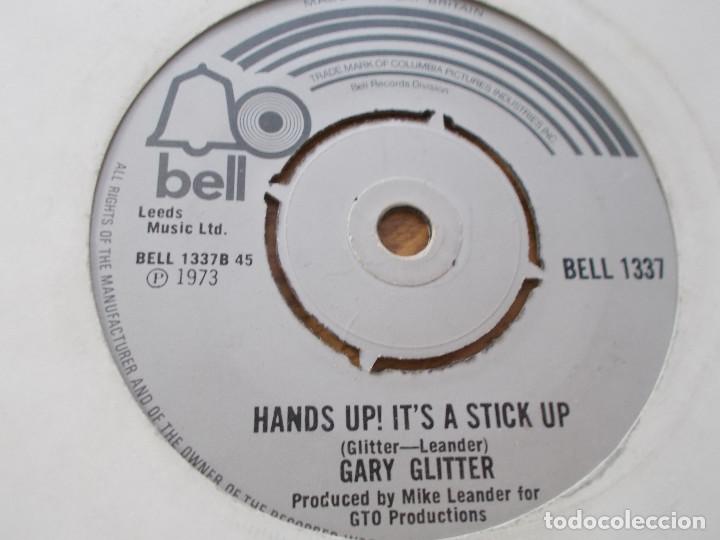 Discos de vinilo: GARY GLITTER. HANDS UP IT&acute;S A STICK UP - Foto 3