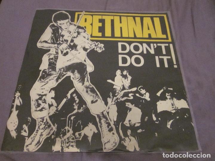 Discos de vinilo: BETHNAL - DONT DO IT - MAXISINGLE EDICION INGLESA DEL A&Ntilde;O 1978. - Foto 1