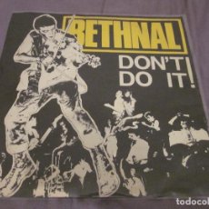 Discos de vinilo: BETHNAL - DON'T DO IT - MAXISINGLE EDICION INGLESA DEL AÑO 1978.. Lote 143739326