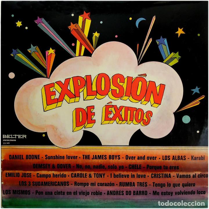 Discos de vinilo: VVAA - Explosi&oacute;n de exitos - Lp Spain 1973 - Belter 22.749 - Foto 1