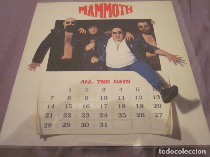 MAMMOTH - ALL THE DAYS - MAXI EDICION INGLESA DEL AÑO 1987. (Música - Discos de Vinilo - Maxi Singles - Heavy - Metal)
