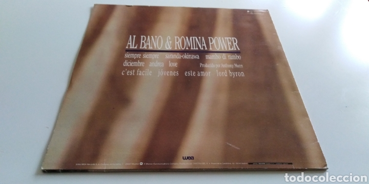 Discos de vinilo: Albano y romina Power vinilo - Foto 2