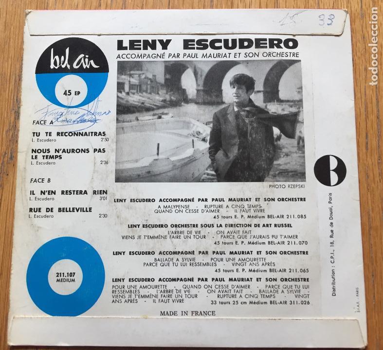 Discos de vinilo: LENY ESCUDERO - Foto 3