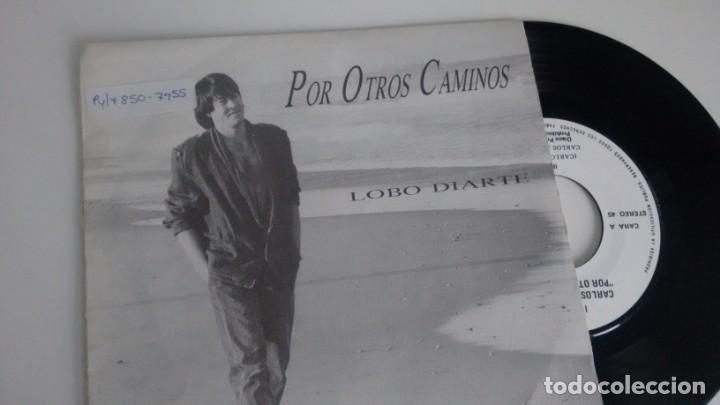 Disques de vinyle: SINGLE (VINILO) DE  LOBO DIARTE A&Ntilde;OS 80