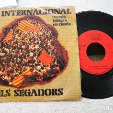 Discos de vinilo: LA INTERNACIONAL ELS SEGADORS SINGLE 1977