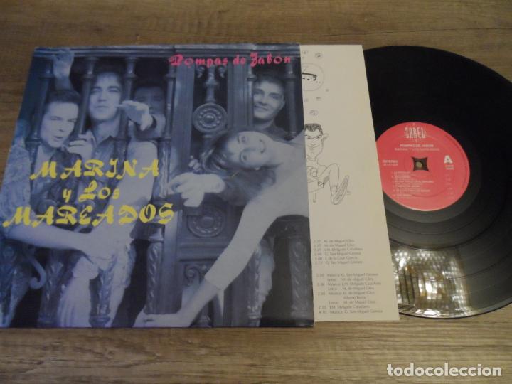 Discos de vinilo: MARINA Y LOS MAREADOS - POMPAS DE JABON - Foto 1