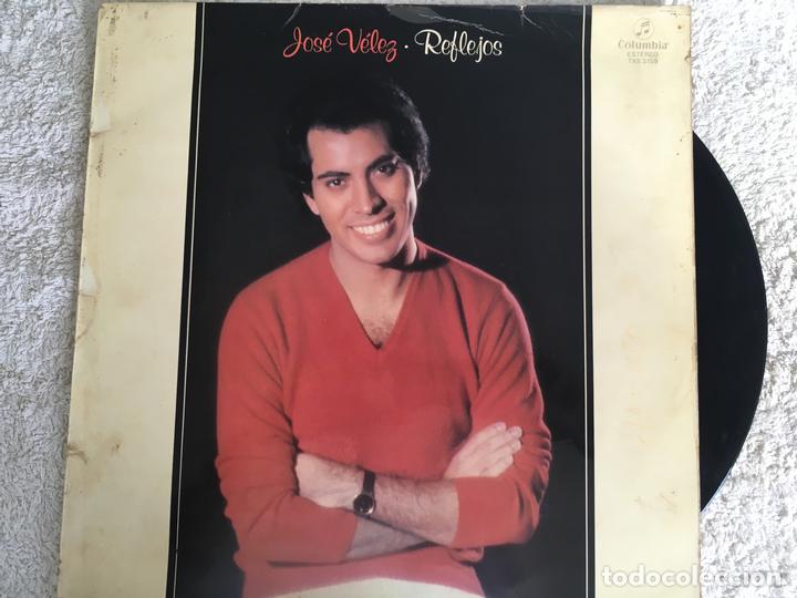 Discos de vinilo: LP JOSE VELEZ-REFLEJOS - Foto 1