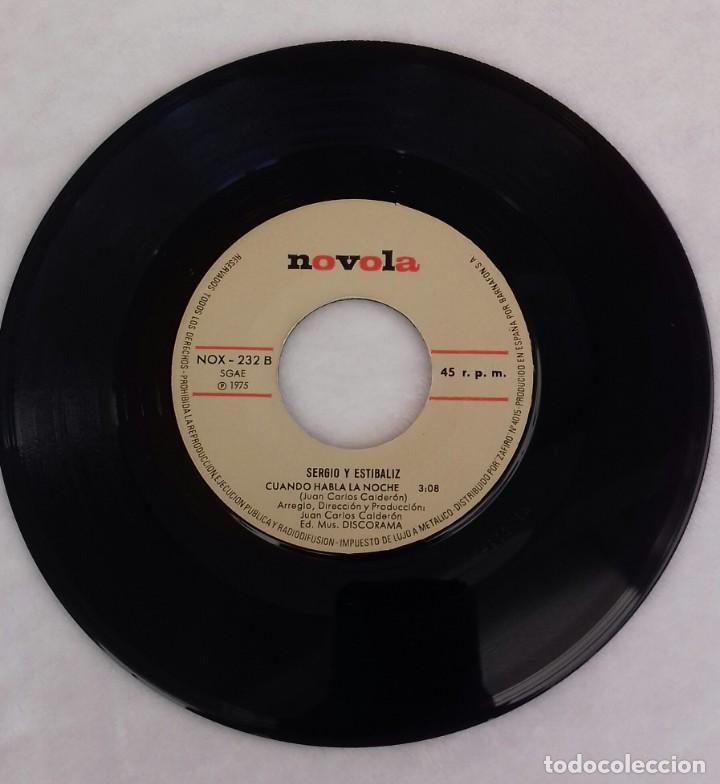 Discos de vinilo: Sencillo de Sergio y Est&iacute;baliz - Foto 3