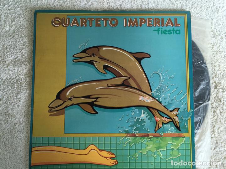 Discos de vinilo: LP CUARTETO IMPERIAL-FIESTA - Foto 1