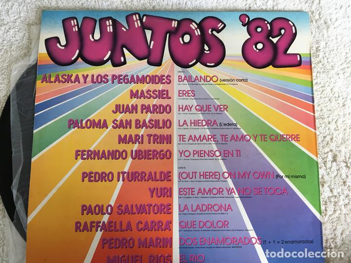 Discos de vinilo: LP JUNTOS 82-VARIOS - Foto 2