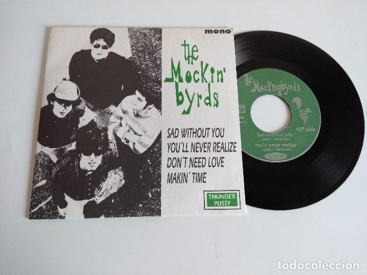 Discos de vinilo: SINGLE/THE MOKIN BYRDS/SAD WITHOUT YOU. - Foto 2