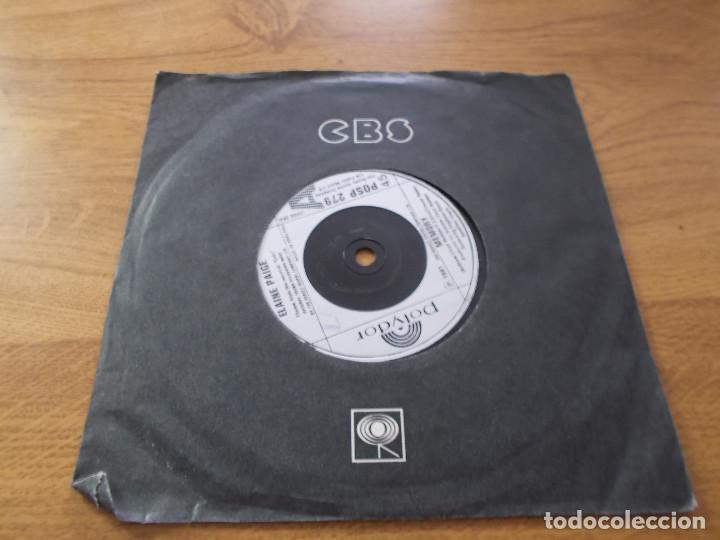 Discos de vinilo: ELAINE PAIGE. MEMORY.  THE OVERTURE. - Foto 1