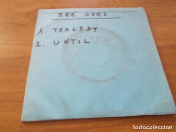 Discos de vinilo: BEE GEES. TRAGEDY, UNTIL. - Foto 1