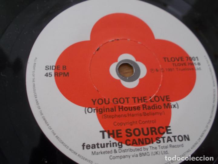Discos de vinilo: THE SOURCE. YOU GOT THE LOVE. - Foto 3