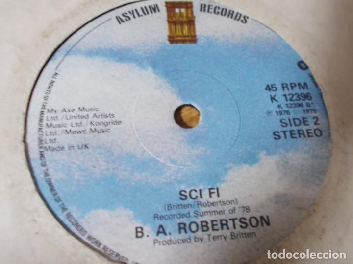 Discos de vinilo: B. A. ROBERTSON. KNOCKED IT OFF. SCI FI. - Foto 2