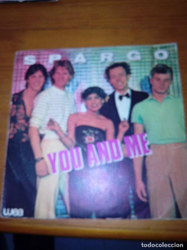 Discos de vinilo: SPARGO. YOU AND ME. WORRY. MRV - Foto 1