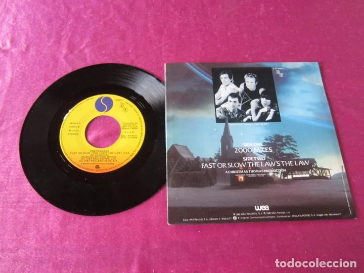 Discos de vinilo: THE PRETENDERS. - 2000 MILES SINGLE - Foto 2
