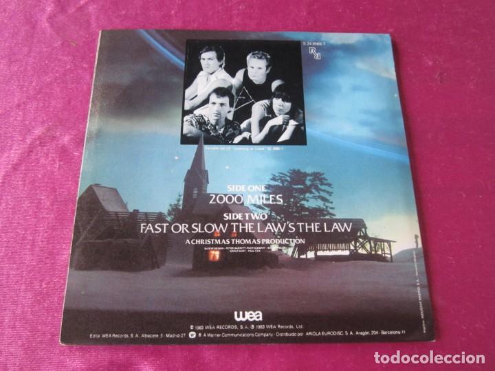 Discos de vinilo: THE PRETENDERS. - 2000 MILES SINGLE - Foto 4