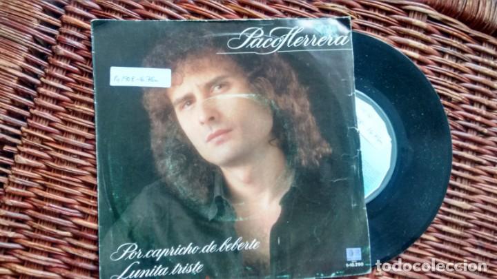 Discos de vinilo: SINGLE (VINILO) DE  PACO HERRERA A&Ntilde;OS 80 - Foto 1