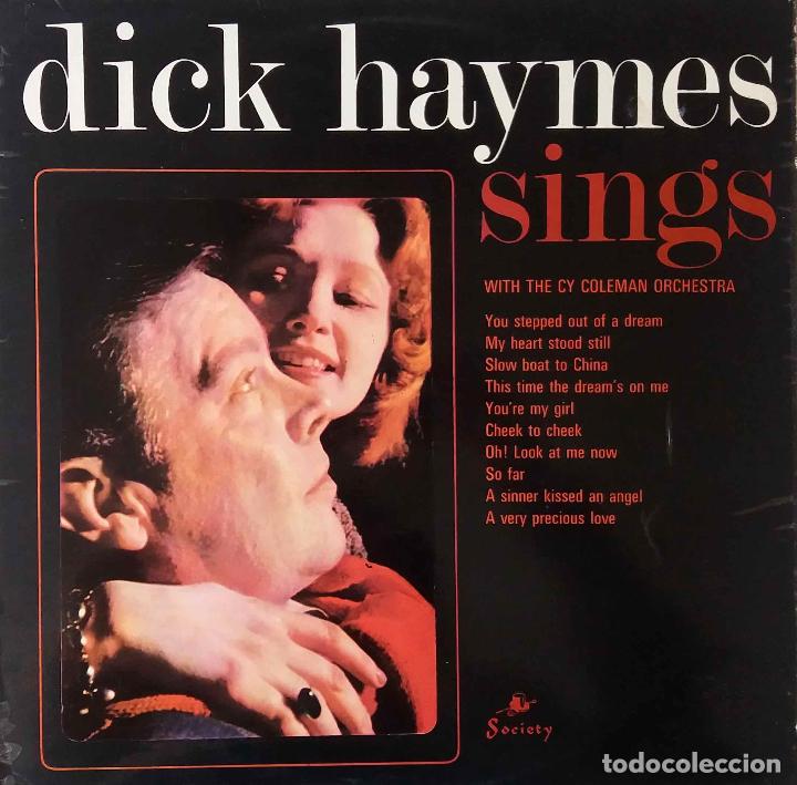 Discos de vinilo: DICK HAYMES, SINGS. LP ORIGINAL UK - Foto 1