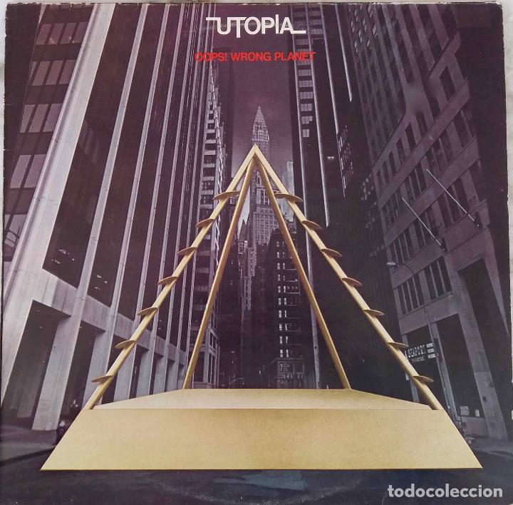 Discos de vinilo: UTOPIA, TODD RUNDGREN. OOPS, WRONG PLANET. LP ORIGINAL ESTADOS UNIDOS - Foto 1