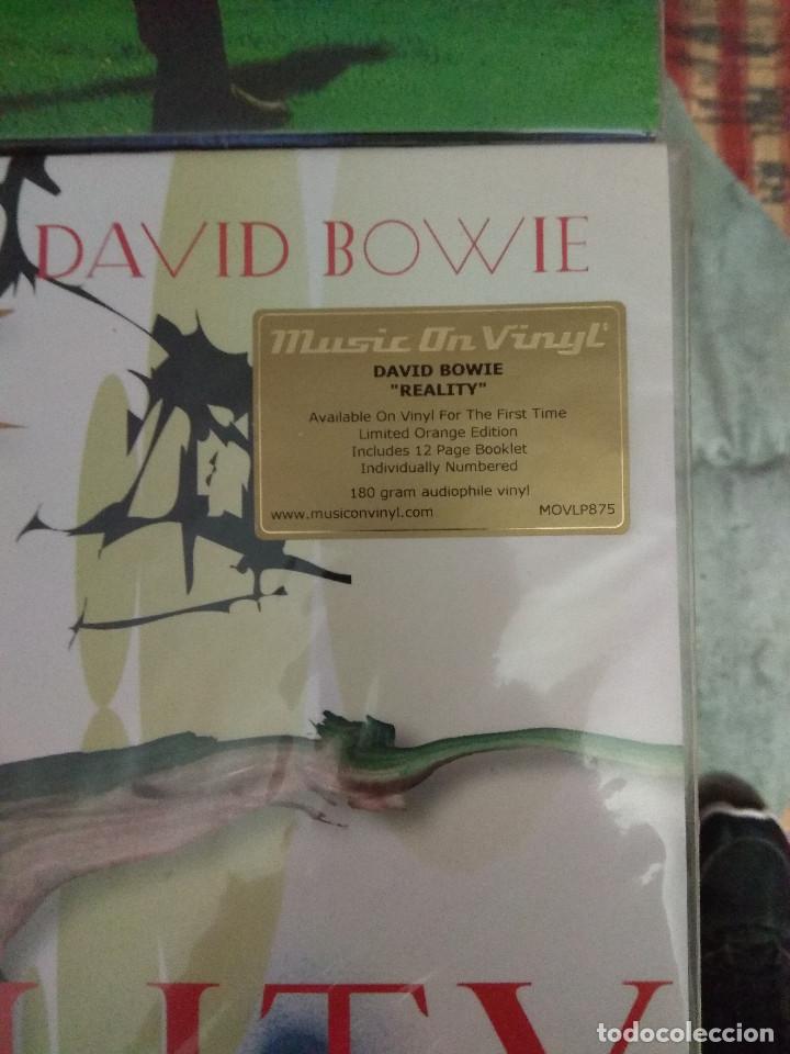 David Bowie Reality Limited Edition Orange White Swirl Catawiki