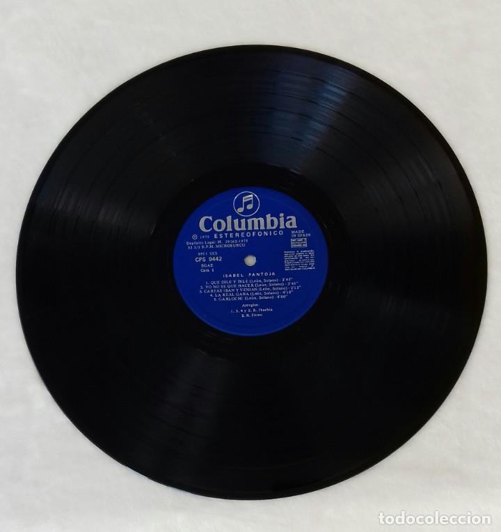 Discos de vinilo: LP de Isabel Pantoja - Foto 3