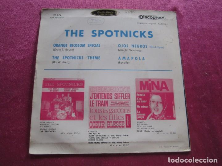 Discos de vinilo: THE SPOTNICKS - ORANGE BLOSSOM SPECIAL SINGLE - Foto 2