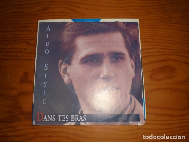 Discos de vinilo: ALDO STYLE. DANS TES BRAS / DANS TES BRAS PLAYBACK. MGM, IMPECABLE - Foto 1