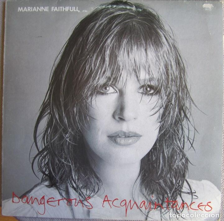 Discos de vinilo: MARIANNE FAITHFULL: DANGEROUS ACQUAINTANCES. - Foto 1