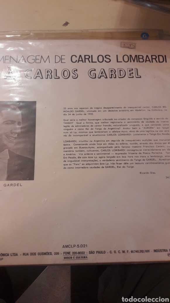 Discos de vinilo: 8 Lp Carlos Lombardi - Foto 4