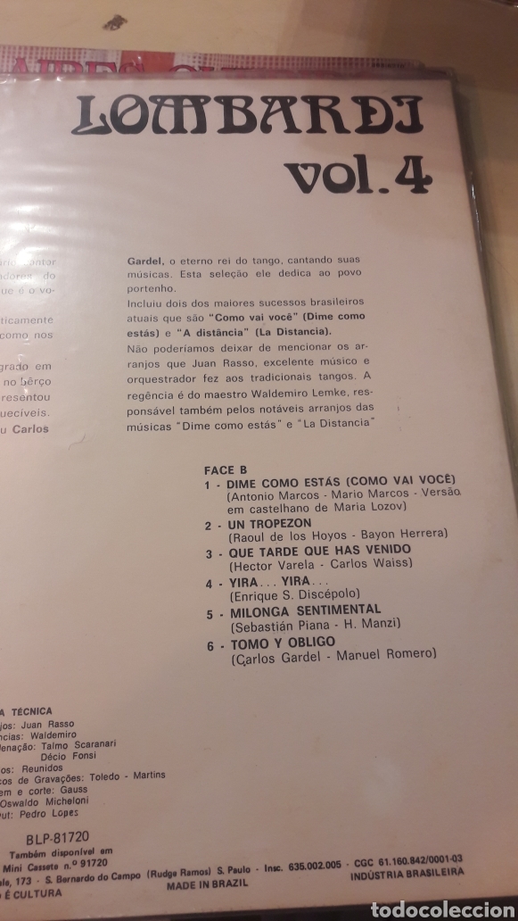 Discos de vinilo: 8 Lp Carlos Lombardi - Foto 6