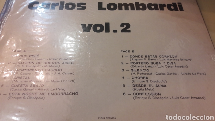 Discos de vinilo: 8 Lp Carlos Lombardi - Foto 14