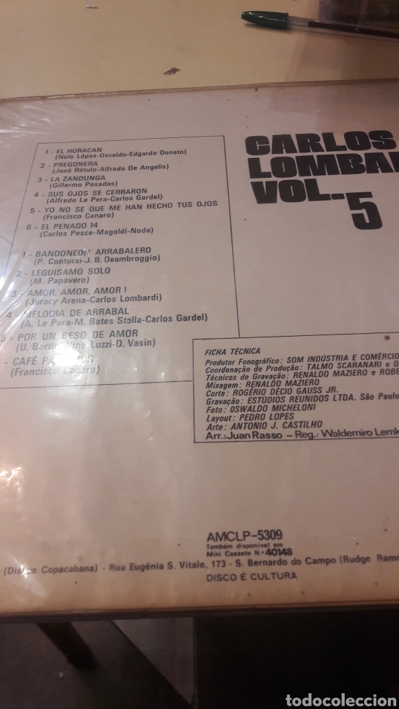 Discos de vinilo: 8 Lp Carlos Lombardi - Foto 16