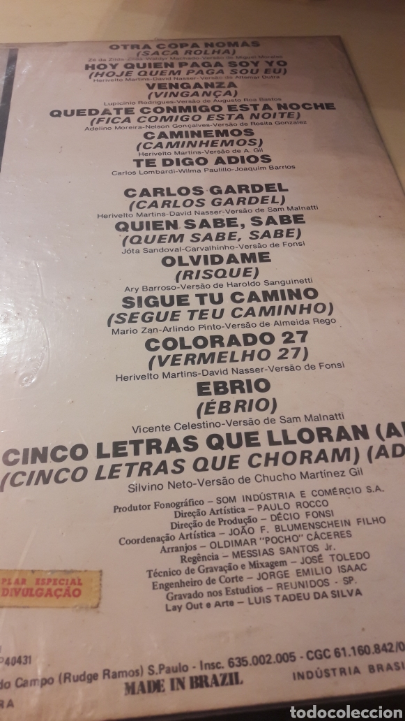 Discos de vinilo: 8 Lp Carlos Lombardi - Foto 17