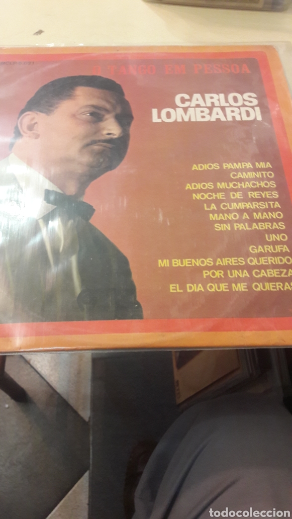 Discos de vinilo: Carlos Lombardi o tango em perssoa - Foto 1