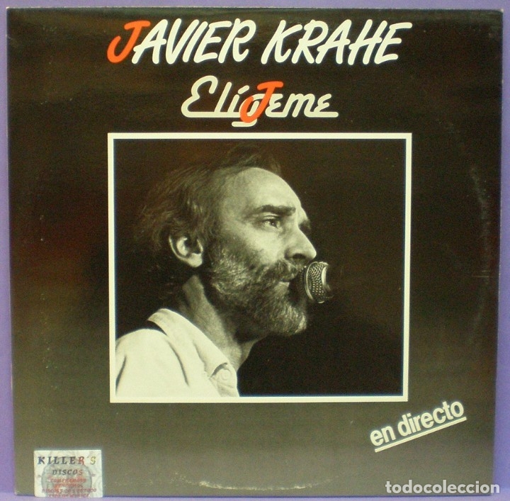 Discos de vinilo: Javier Krahe - El&iacute;geme - En Directo - 2xLP - Foto 1