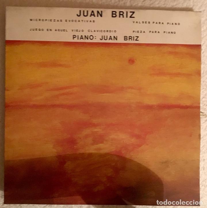 Discos de vinilo: Juan Briz - Micropiezas evocativas - Foto 1