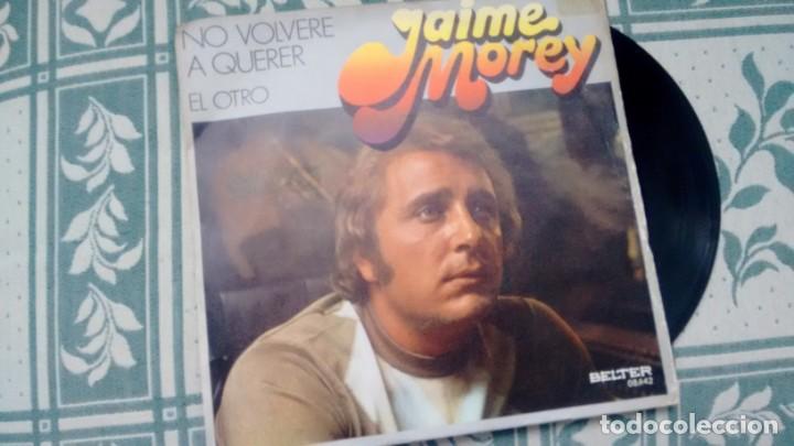 Discos de vinilo: SINGLE (VINILO) DE  JAIME MOREY A&Ntilde;OS 70 - Foto 1